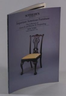 Early American Antique Colonial Federal Furniture Harpending 