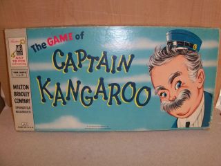   Milton Bradley Captain Kangaroo Board Game TV Show Bob Keeshan