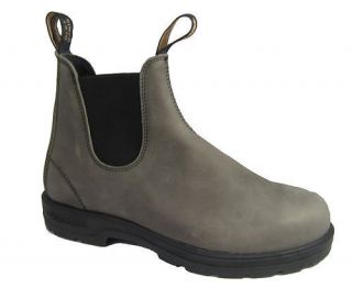 Blundstone Leather Grey Boots 567 037