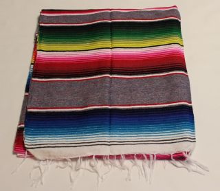 Sarape Serape Mexican Blanket Saltillo Southwest Throw