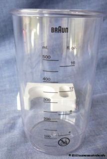 Braun Stick Mixer Hand Blender Bracket Measuring Blending Cup