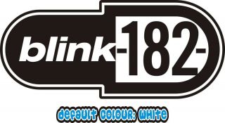 Blink 182 2 Blink 182 Sticker Decal Pick UR Own Colour