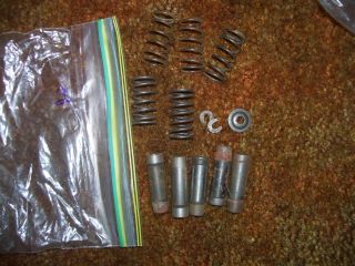 Whizzer Five 5 Used Valve Springs Valve Guides One Retainer Two Clips 