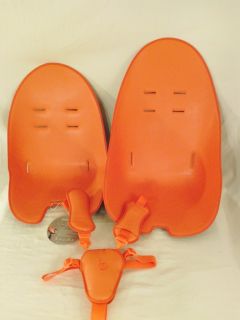 Bloom Fresco High Chair Seat Pad Set and Harness in Harvest Orange New 