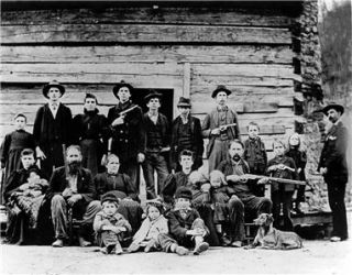 Hatfields and McCoys Family Feud 1897 Photo West Virginia Kentucky 