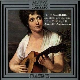 Cent CD Boccherini Quintetti per Chitarra Quintetto Ambrosiano on 