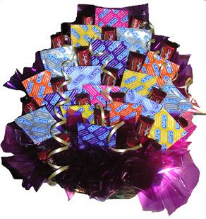  Condom Candy Bouquet Bachlorette Bachlor Parties