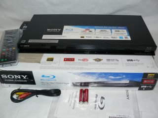 Sony BDP S370 Blu Ray DVD Player Wireless LAN Ready NETFLIX YouTube