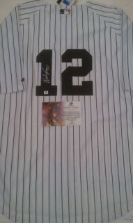 Wade Boggs Signed Authentic New York Yankees Jersey GAI