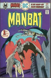 Man Bat 1 DC Comics First Issue Batman Cvoer Story