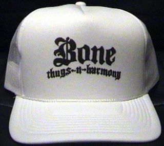 Bone Thugs N Harmony Logo Trucker Hat Hip Hop Rap New
