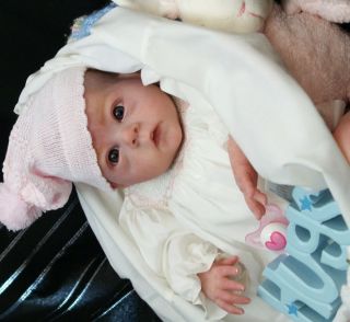 Reborn Baby Doll Saoirse by Bonnie Brown Sweet Reasonable Reserve 