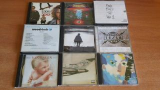Excellent Lot of 35 Classic Rock Blues etc Double CDs and More