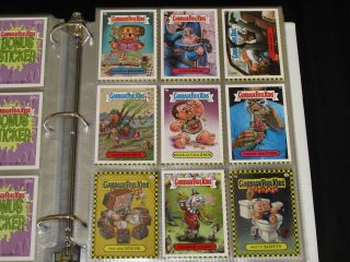 Garbage Pail Kids Complete Collection Set Series 1 15 ANS1 7 Flashback 