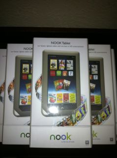 Barnes Noble Nook Tablet WiFi BN NEWEST Model Nook 1GB Sandisk Micro 