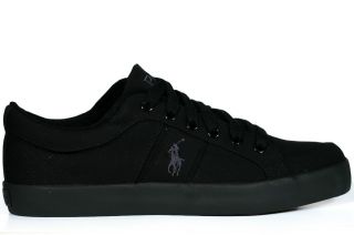   Shoes Mens Canvas Lace Up Sneakers New Bolingbrook Black Blk