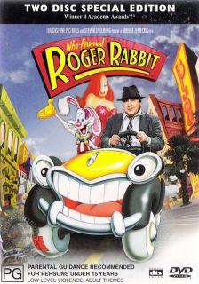 Who Framed Roger Rabbit New SEALED R4 DVD Bob Hoskins