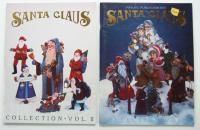 Lot of 2 Pipka Santa Claus Vol. II, III Christmas Tole Painting