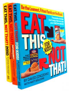 Eat This Not That 3 Books Collection S et By David Zinczenko 