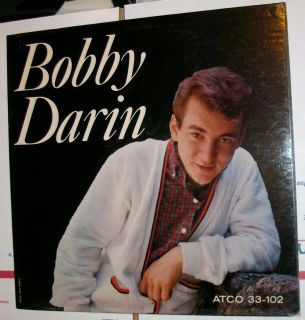 Bobby Darin 1st LP Record Album On ATCO 33 102 From 1958 Excellent 