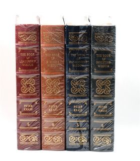 Easton Press Books of Wisdom Peter Krass 4V SEALED Set