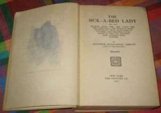 THE SICK A BED LADY 1912 1ST ELEANOR HALLOWELL ANTIQUE BOOK (12
