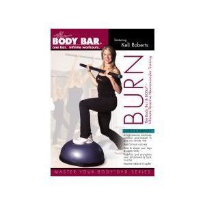 Bar Bosu Burn Workout DVD Keli Roberts New Fitness Balance Trainer 