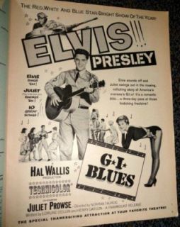 1960 Fabian Grace Kelly Elvis Presley Gina Lollobrigida