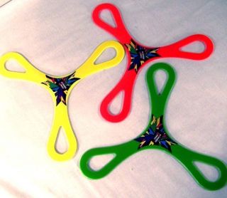 12 Triangle Boomerang Toys Outdoors Novelty Kids Balls