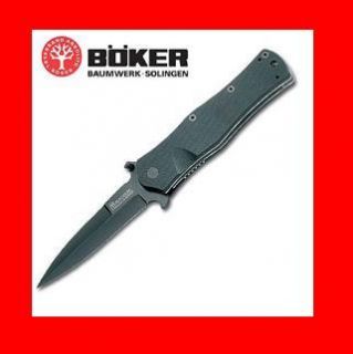 Boker Magnum The Agent Pocket Folding Knife Black G 10