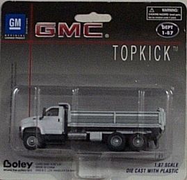 Boley HO 1 87 Diecast GMC Topkick Heavy Duty Dump Truck New 301076 