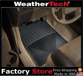 WeatherTech All Weather Floor Mats 2003 2011 Ford Expedition Black