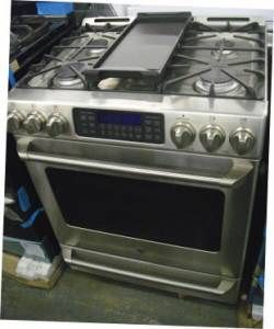 New GE Cafe Series 30 Gas Freestanding Range Stainless