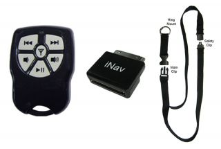 Wireless Remote Control Ijet Nav Boss V2 Black Works with iPod iPhone 