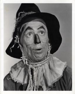 The Wizard of oz 39 Ray Bolger as Scarecrow Vntg 8x10