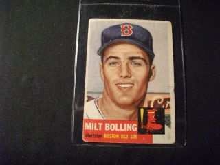  1953 Topps 280 Milt Bolling Good