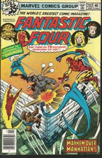 Fantastic Four #202 Iron Man Cover and story app * Against Quasimodo