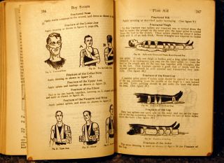 1927 Vintage Boy Scouts of America Handbook for Boys