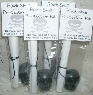 Black Skull Protection Ritual Kit