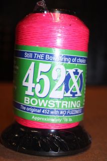 BCY 452X Bowstring Material 1 8lb Pink