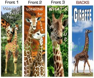 Giraffe Bookmarks Jungle Love Animal Whats Up Giraff