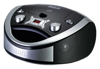 rca rcd331 cd player boombox with am fm radio