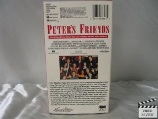Peters Friends VHS Stephen Fry Kenneth Branagh 026359083235