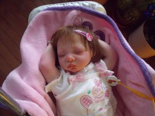 Reborn baby Erin from MJs Little Duckies Nursery