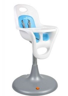 Boon Flair Pedestal High Chair COCONUT BLUE RASPBERRY Seat Pad ~ 707 B 
