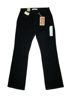Levis 545 Womens Low Bootcut Pants Pressed Black NWTÖ