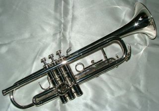 Brand New Prestini USA Classic II trumpet Silver plated with case and 