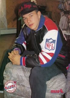 Marky Mark Wahlberg teen magazine pinup clipping Teen Beat Bop
