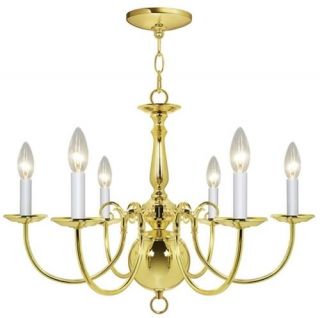   Williamsburg Chandelier Light Fixture Brass Candle Hanging Ceiling NEW