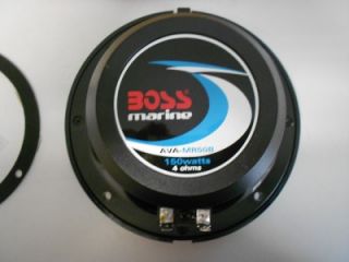 Boss Audio Systems 5 1 4 5 25 Marine Boat Speakers 4 Ohm 150 Watt 2 